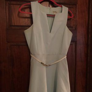 Miss Selfridge baby blue tailored dress size 6